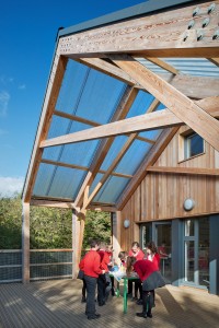 Outdoor Learning Deck Mellor School Cheshire                    