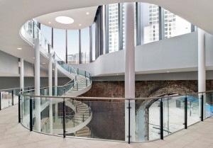 Q-Park Foyer at Trinity Manchester      